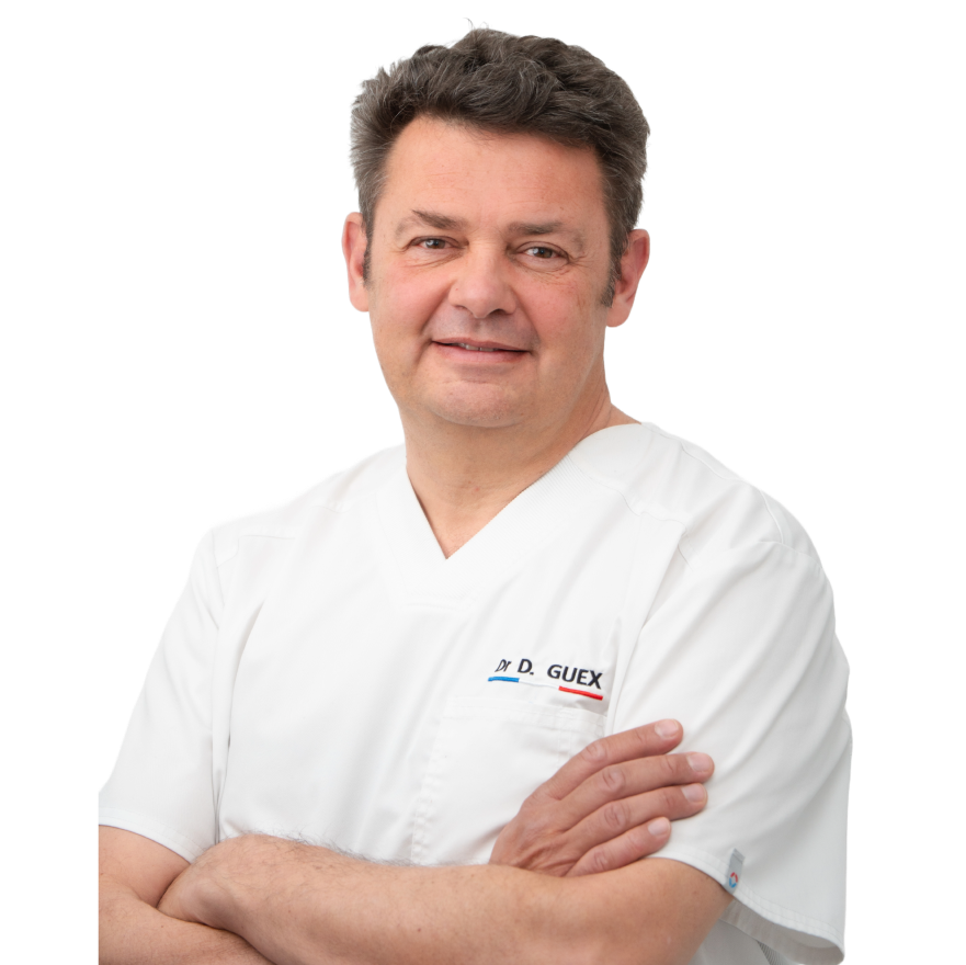 Dr David Guex au cabinet dentaire à Villié Morgon